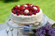 
	It is as good as it looks in the picture. The fluffy sponge cake is combined with a...